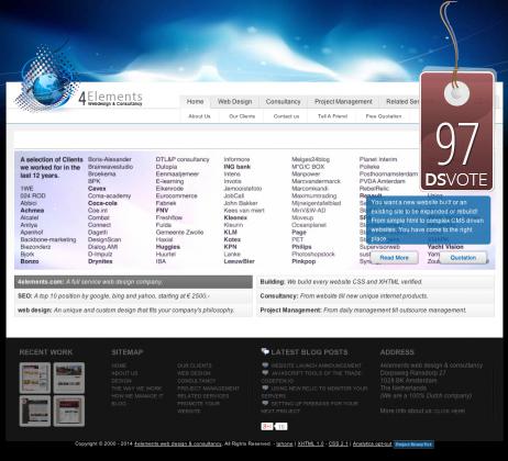 01 - 4elements web design & consultancy