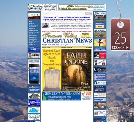 01 - Treasure Valley Christian News