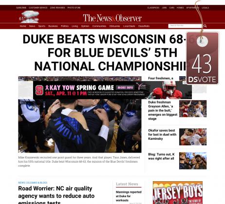 01 - The News & Observer