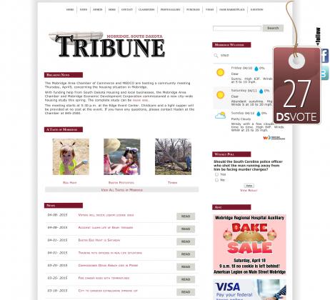 01 - Mobridge Tribune
