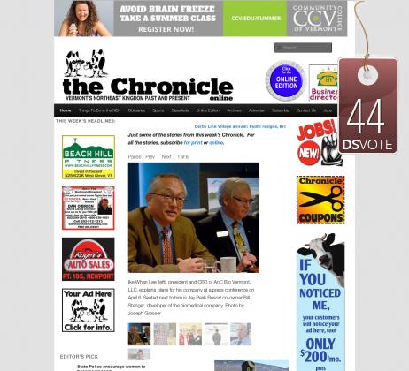 01 - the Barton Chronicle Newspaper