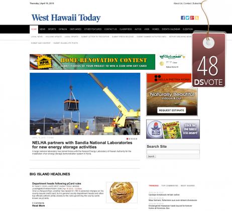 01 - West Hawaii Today