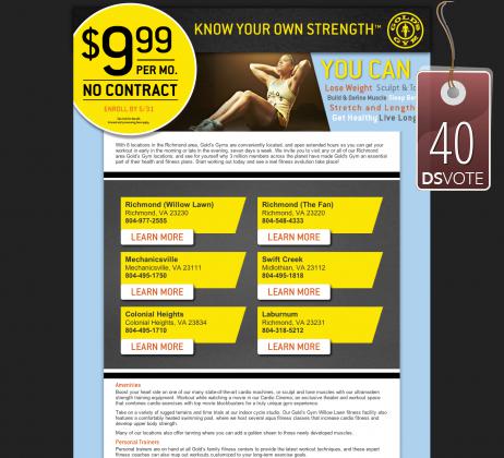 01 - Gold's Gym