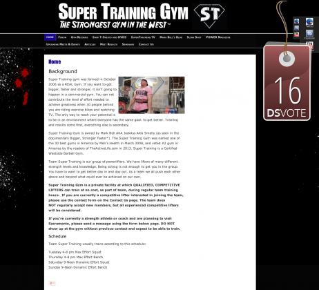 01 - Super Training Gym