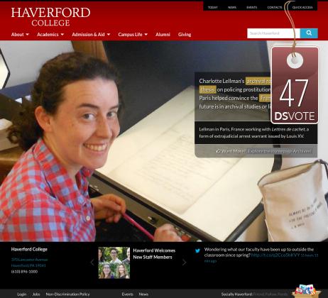01 - Haverford College