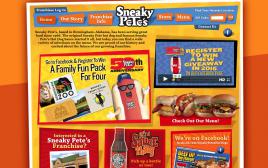 sneakypeteshotdogs.com