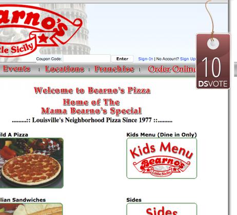 01 - Bearno's Pizza